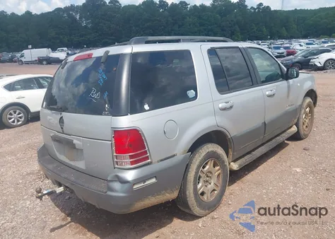 2002 Mercury Mountaineer из США, поврежденный, VIN 4M2ZU66E72UJ07327